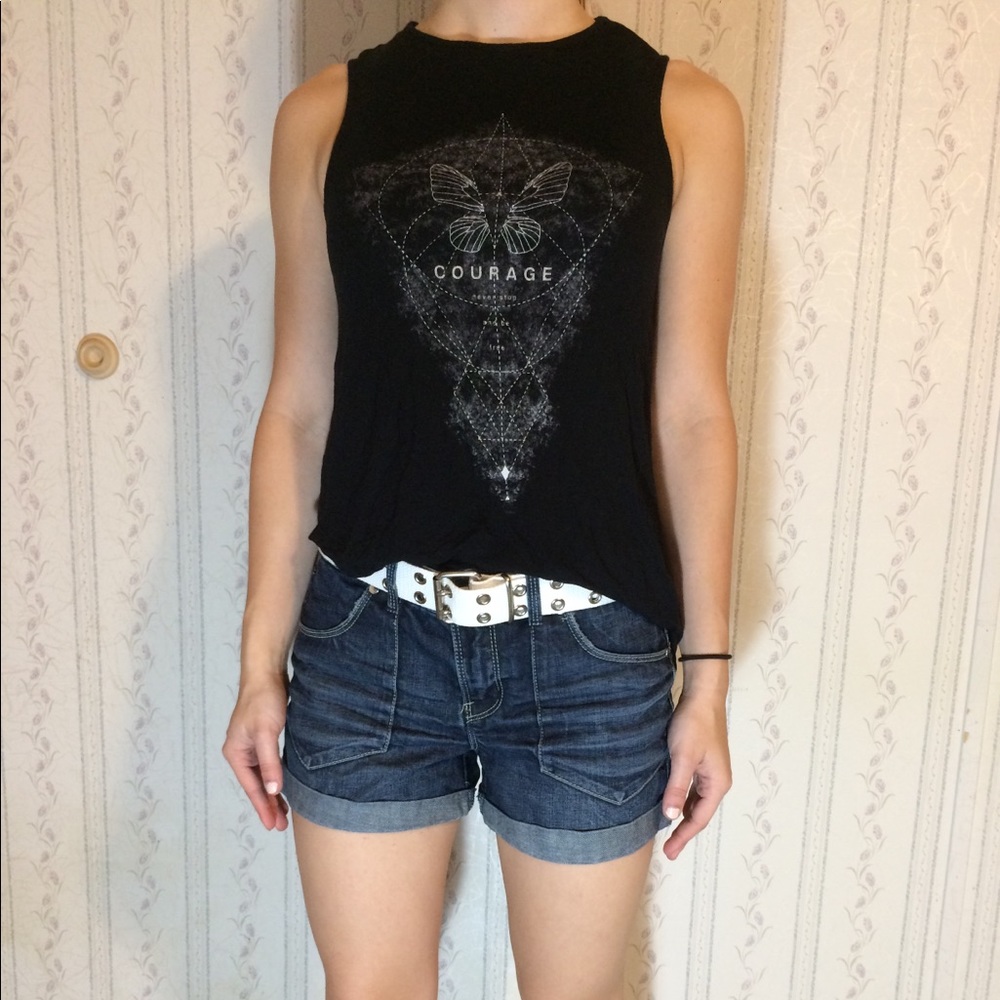 Tank top, shorts